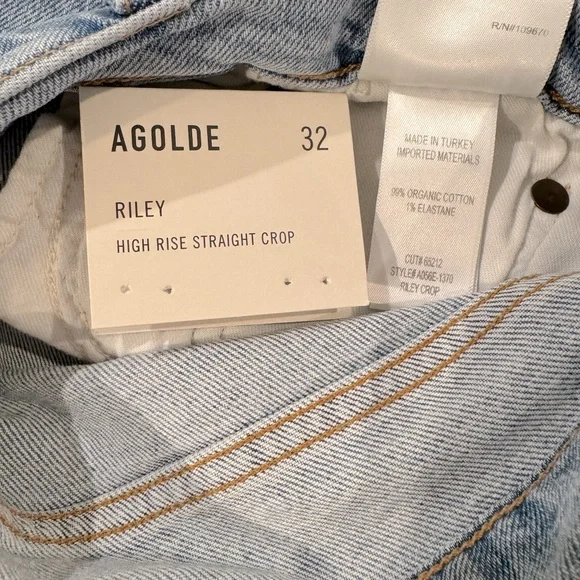 Agolde Riley Crop size 32 - Picture 7 of 7
